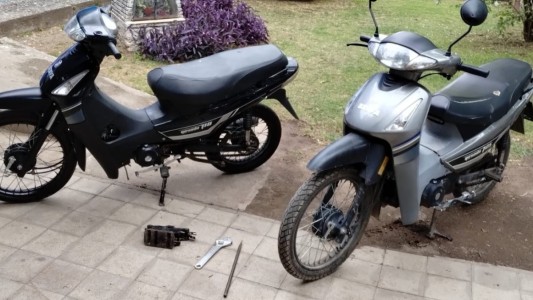 Atraparon a un hombre con motos robadas y un auto cargado con herramientas