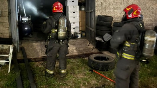 Intentó robar un comercio, provocó un incendio y fue detenido