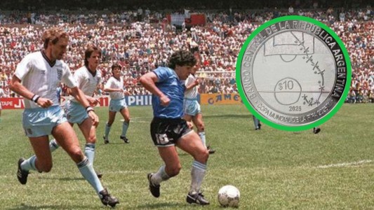 Polémica por la moneda del Mundial 2026: el Banco Central omitió mencionar a Maradona