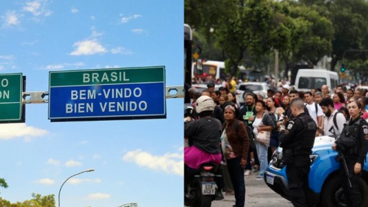 Violencia en Brasil: el Ministerio de Seguridad argentino activará una alerta en las fronteras
