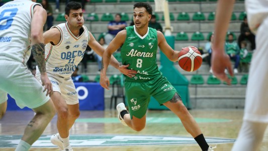 Atenas perdió ante Oberá 65-79 en su estadio