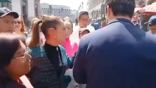 La presidenta de México sufrió acoso sexual callejero en pleno centro de la capital