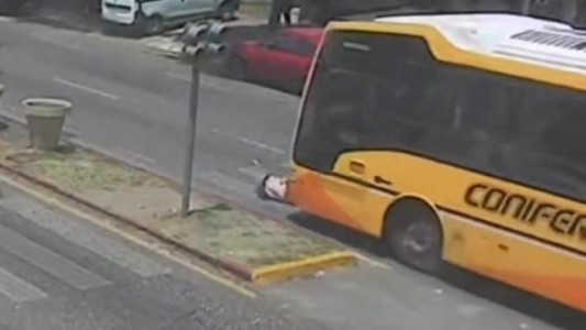 Habló el hombre de 84 años que fue atropellado por un colectivo