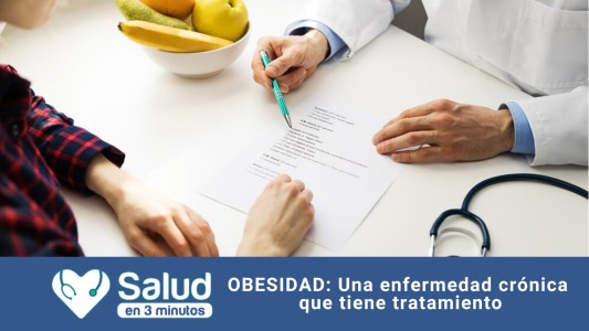 La Obesidad es una enfermedad crónica que requiere un abordaje integral