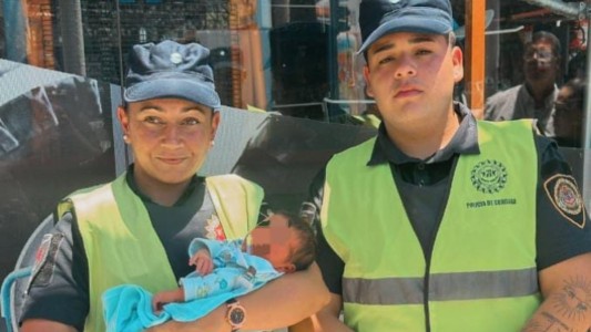 Una aspirante policial salvó la vida de un bebé de cinco días