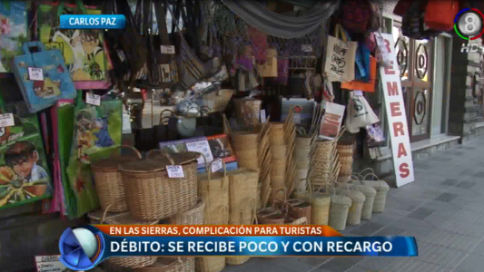 Pagar con débito casi imposible para los turistas.