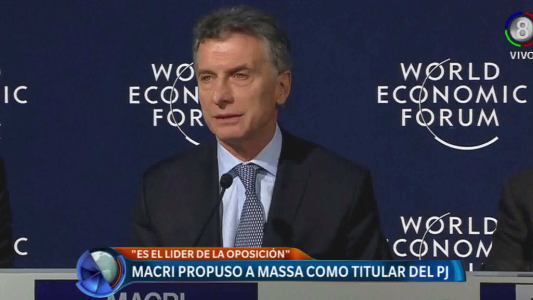 Macri posicionó a Massa como el futuro líder del PJ.