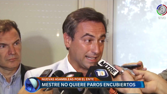 Mestre no aceptará "paros encubiertos".