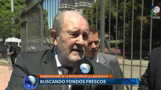 Gobernadores de la oposición en Casa Rosada.