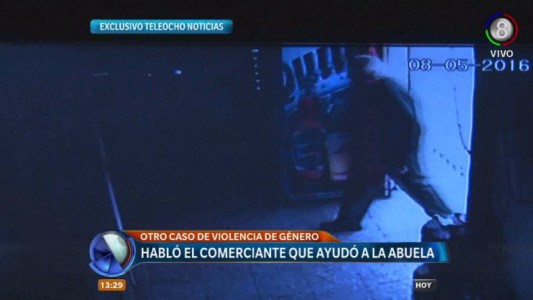 Habló el comerciante que auxilió a la abuela golpeada