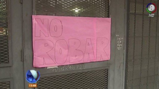 Asalto a la educación : Sexto robo en la escuela Sabattini