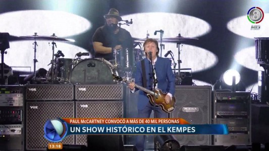Paul McCartney hizo delirar a los cordobeses