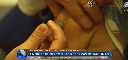 La vacuna de la gripe está en falta