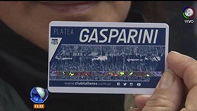 Hinchas de Talleres se preparan para el encuentro contra Boca Unidos