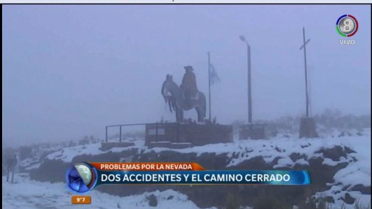 Las Altas cumbres se tiñeron de blanco en el arranque de Junio