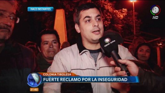 Colonia Tirolesa tiene un solo móvil policial y reclama por seguridad