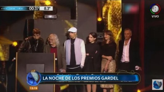 Se entregaron los premios Gardel 2016, para Spinetta el de oro