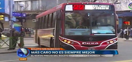 Con boleto a $9,15 los usuarios se resignan a la tarifa del transporte