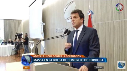 Massa en Córdoba a favor de la lucha contra la corrupción