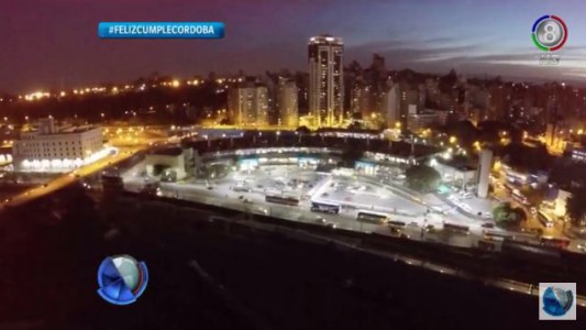 Córdoba desde el aire | Una postal nocturna de la ciudad
