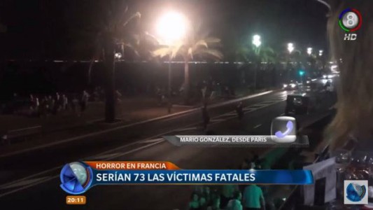 Camión atropella a decenas de personas en Niza