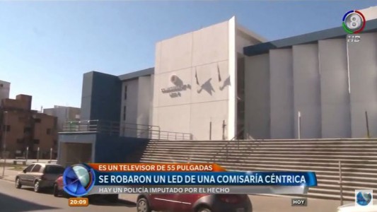 Imputaron a un policía por el robo de un televisor led