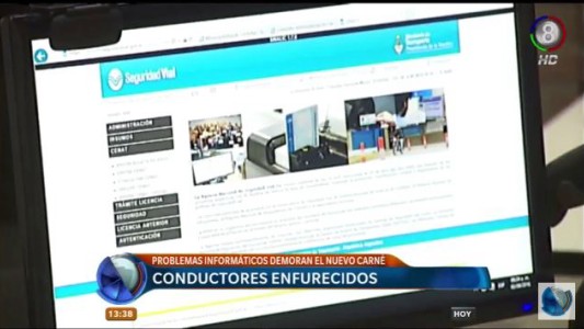 Demoras para tramitar el carnet de conducir
