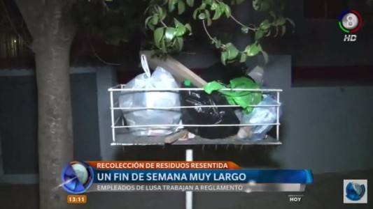 Lusa de paro | No hay recolección en la zona norte