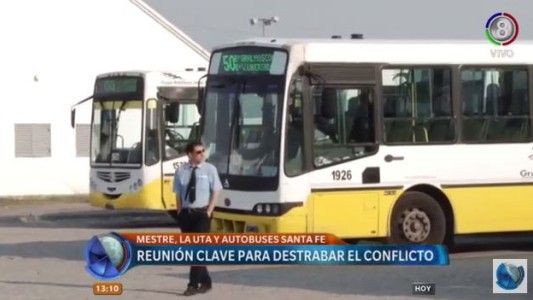 Mestre y Salerno se reunirán este miércoles por el conflicto de Autobuses Santa Fe