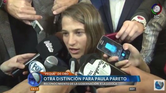 Otra distinción para Paula Pareto