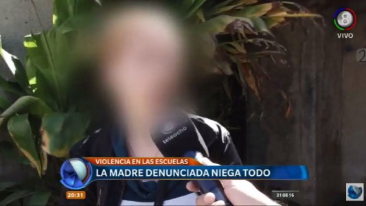 La mamá denunciada niega agresión a la docente
