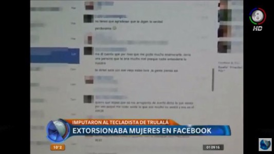 Imputaron al tecladista de Trulalá por extorsionar a mujeres en Facebook