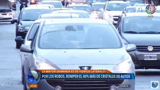 Vandalismo y robo: Incrementó el numero de cambios de cristales en vehículos