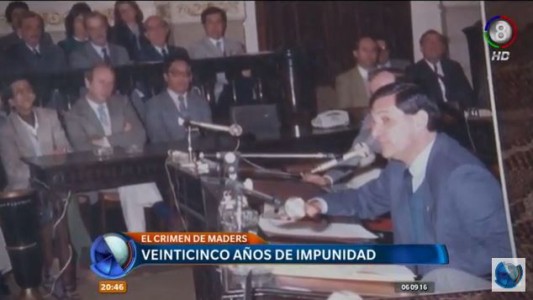 Crimen de Regino Maders: 25 años de impunidad