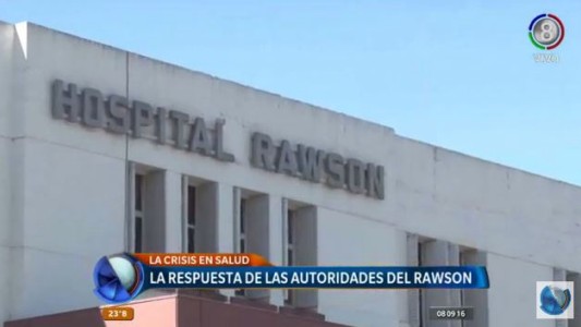 El Director del Rawson afirma que el nosocomio está en obras
