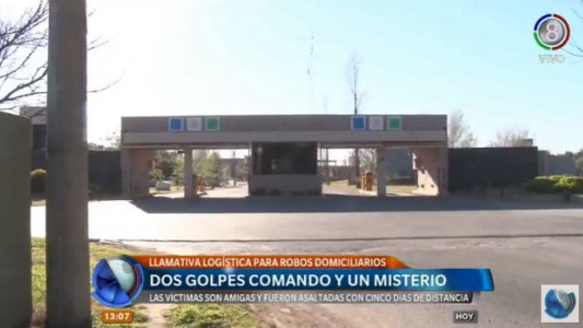 Investigan robo comando a dos familias amigas