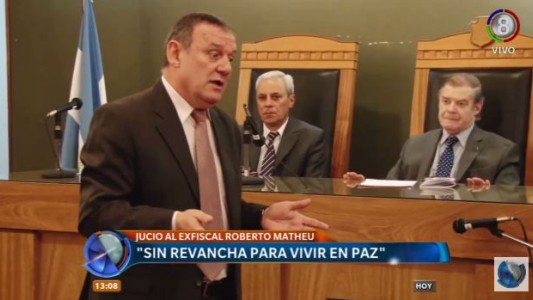 Matheu: "Soy inocente, y lo único que quiero es vivir en paz"