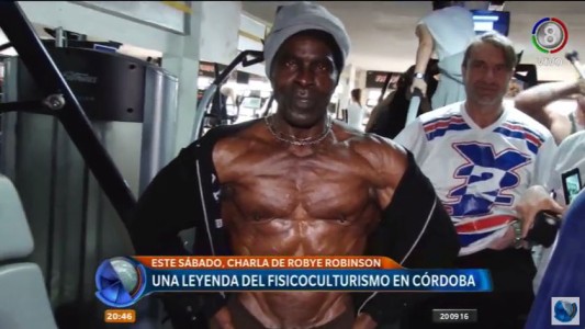 Robby Robinson en Córdoba: Una leyenda del fisicoculturismo