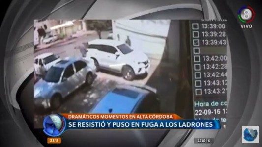 Uno de los delincuentes dio la orden de disparar, pero por suerte el cómplice no lo hizo