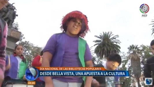 Bella Vista con la Biblioteca Popular en la Calle