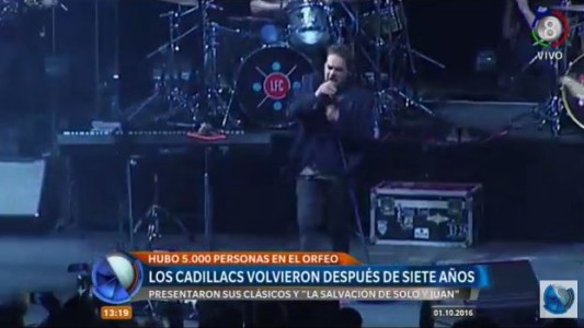 Tras siete años sin pasar por Córdoba, los Cadillacs brillaron en el Orfeo