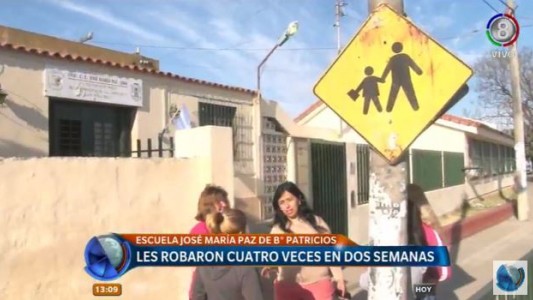 Robaron en el Instituto Hellen Keller y Domingo Zípoli