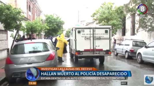 Hallaron sin vida a un policía desaparecido
