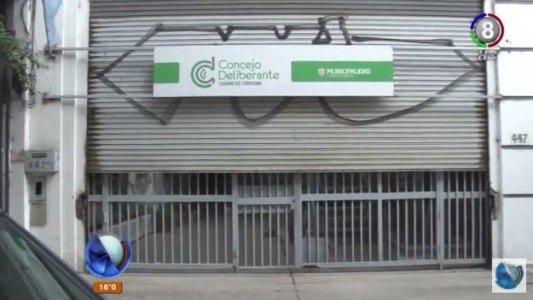 El Concejo Deliberante, cerrado