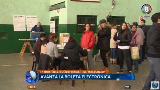 Opiniones encontradas tras media sanción de la boleta electrónica