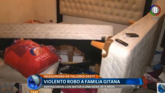 Inseguridad: Violento robo a una familia gitana