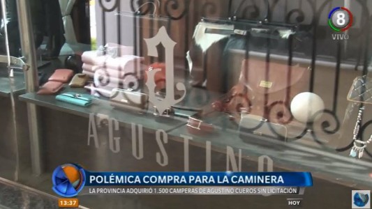 Polémica por la compra de camperas para la Caminera