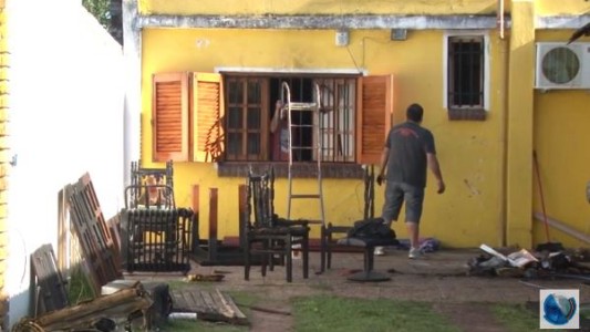 Voraz incendio arrasó con una vivienda de barrio Sargento Cabral