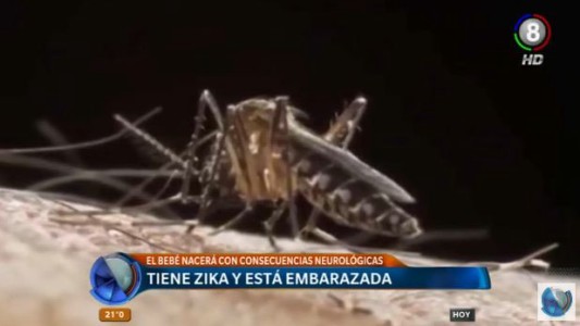 Mujer embarazada contrajo Zika