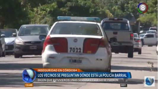 ¿Dónde está la Policía Barrial?